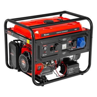 Генератор бензиновый RS-7000E, 6 кВт, 230В, электростартер MTX Генератор бензиновый RS-7000E, 6 кВт, 230В, электростартер MTX