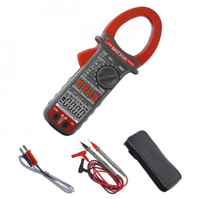 Цифровые токоизмерительные клещи, мультиметр МЕГЕОН 70083 Цифровые токоизмерительные клещи, мультиметр МЕГЕОН 70083