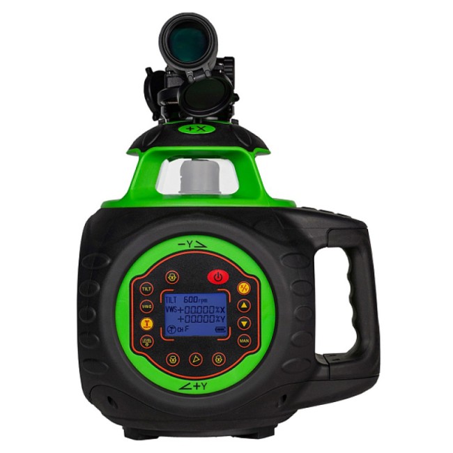 Комплект: ротационный нивелир AMO ROTOR 600G + штатив, рейка