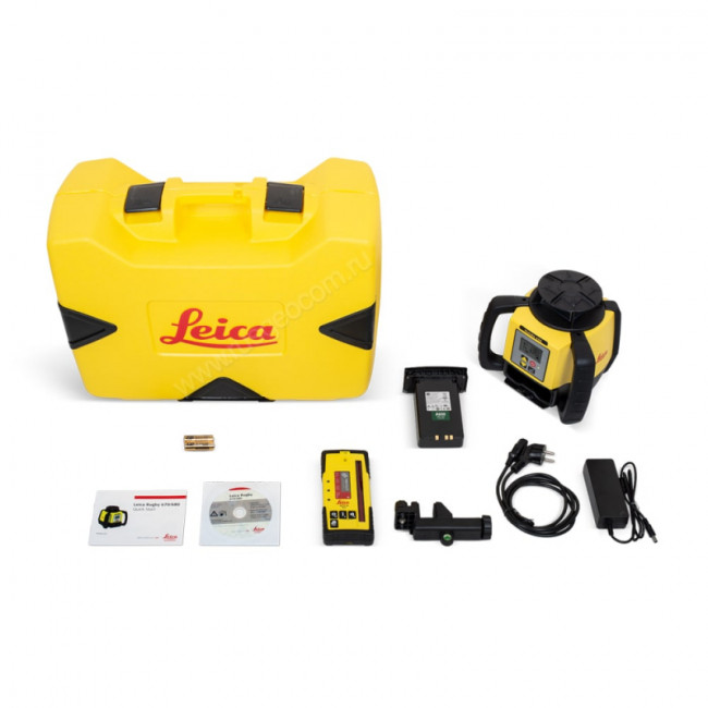 Ротационный нивелир Leica Rugby 680 комплект Ротационный нивелир Leica Rugby 680 комплект
