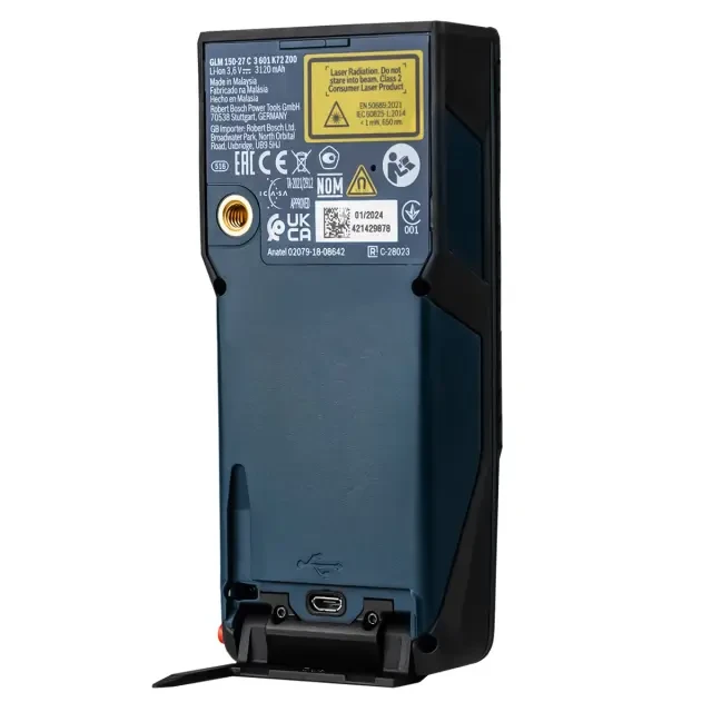 Лазерный дальномер Bosch GLM 150-27 C Professional (0.601.072.Z00) с калибровкой