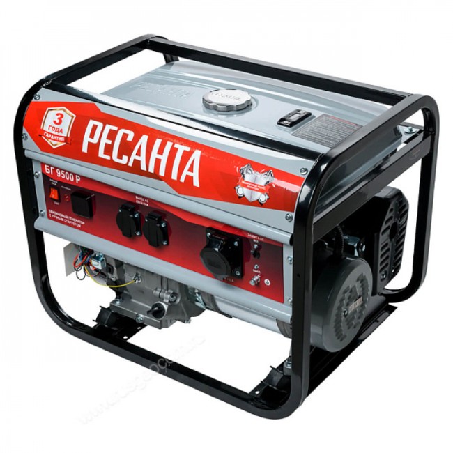 Бензиновый генератор Ресанта БГ 9500 Р