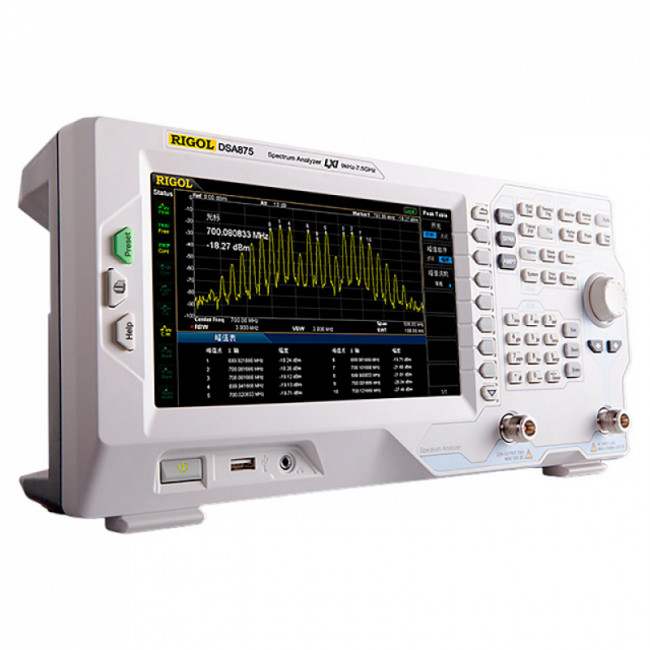 Анализатор спектра реального времени RIGOL DSA832-TG Анализатор спектра реального времени RIGOL DSA832-TG