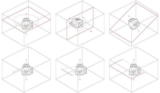 Ротационный нивелир RGK SP-610