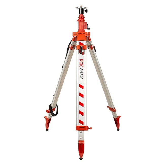 Комплект: ротационный нивелир RGK SP-400G + элевационный штатив RGK SH-340 Комплект: ротационный нивелир RGK SP-400G + элевационный штатив RGK SH-340