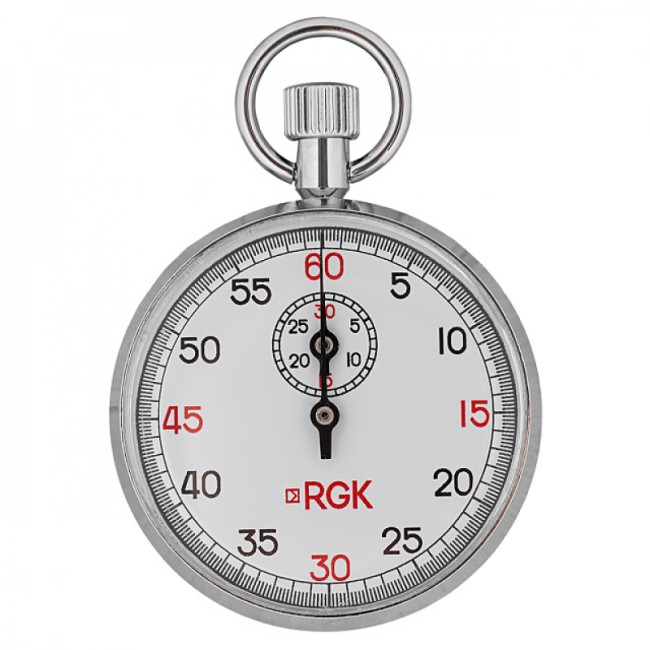 Секундомер механический RGK SWM-2A6 с поверкой Секундомер механический RGK SWM-2A6 с поверкой
