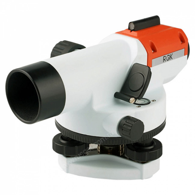 Комплект оптический нивелир RGK C-24 с поверкой + штатив S6-N + рейка RGK TS-7