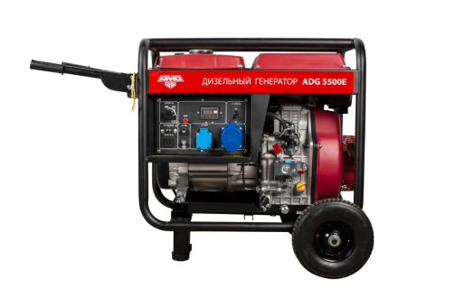 Дизельный генератор AMO ADG 5500E + кожух для генератора 1400SS (супер тихий) Дизельный генератор AMO ADG 5500E + кожух для генератора 1400SS (супер тихий)