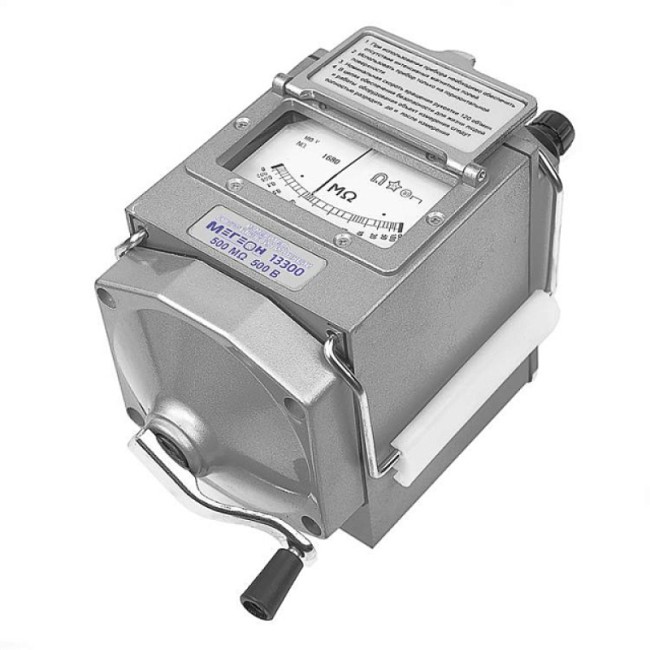 Измеритель сопротивления изоляции (мегаомметр) МЕГЕОН 13300 Измеритель сопротивления изоляции (мегаомметр) МЕГЕОН 13300