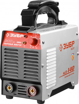 Сварочный аппарат инверторный ЗАС-М3-140 ЗУБР ММА Сварочный аппарат инверторный ЗАС-М3-140 ЗУБР ММА