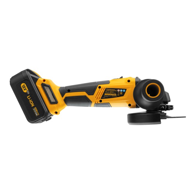 Машина углошлифовальная аккумуляторная BLG-IB-18-125-4 Denzel