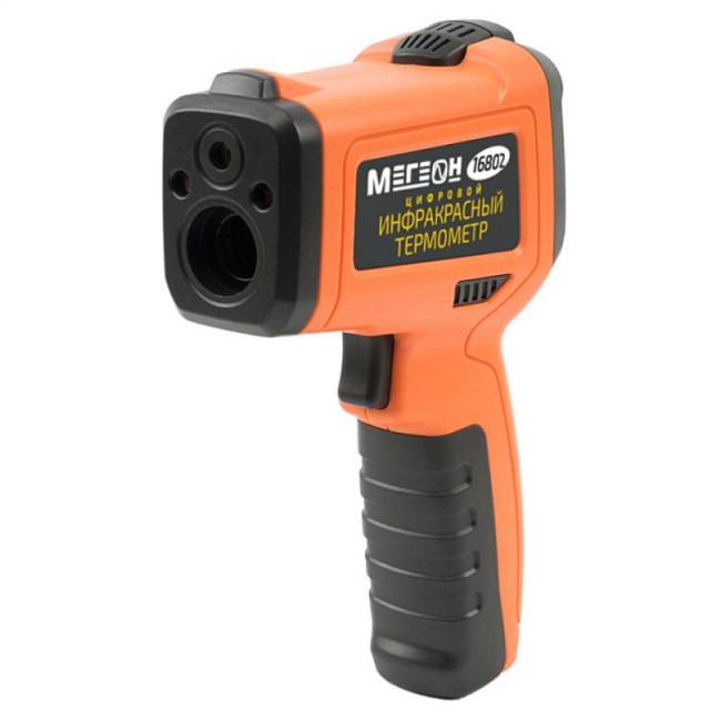 Инфракрасный термометр с термопарой МЕГЕОН 16802