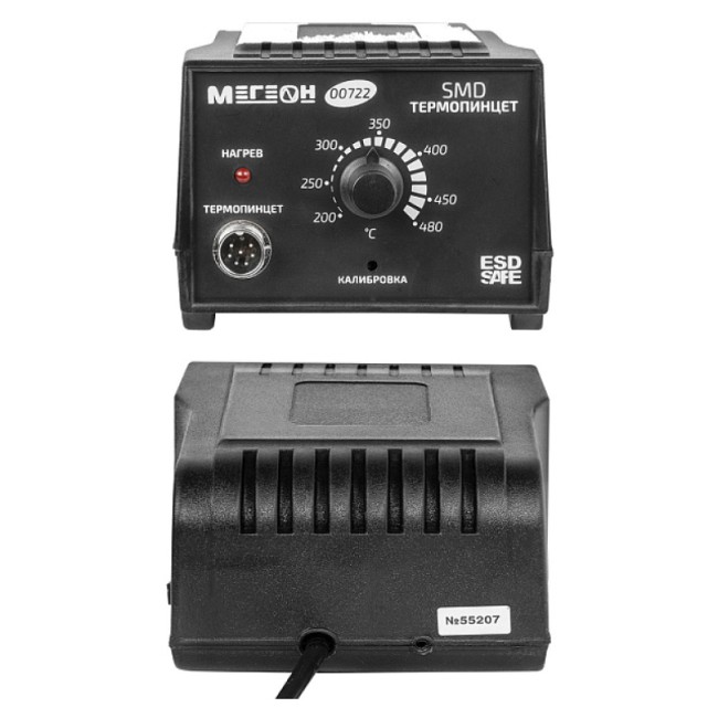 SMD-термопинцет МЕГЕОН 00722 SMD-термопинцет МЕГЕОН 00722
