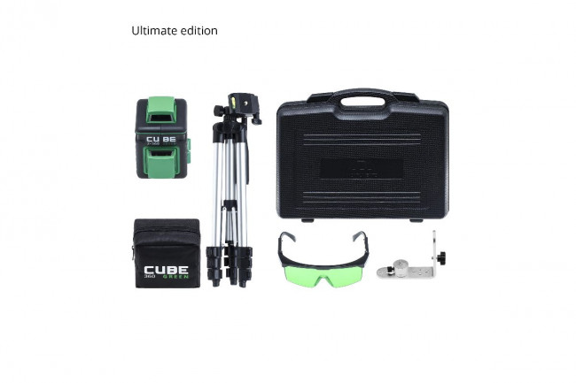 Лазерный уровень ADA Cube 2-360 Green Ultimate Edition