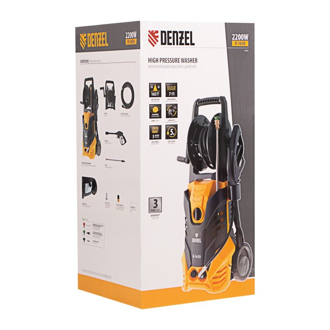 Моечная машина высокого давления R-165D Denzel Моечная машина высокого давления R-165D Denzel