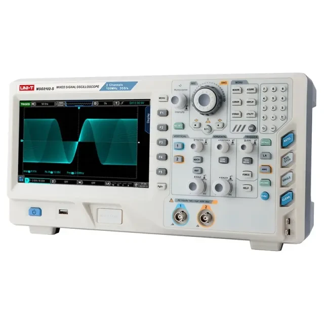 Осциллограф цифровой UNI-T MSO2102-S Осциллограф цифровой UNI-T MSO2102-S