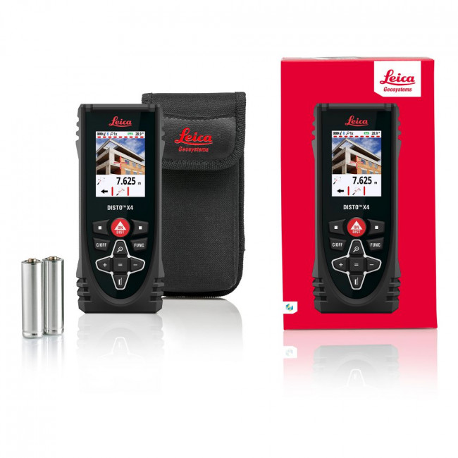 Комплект лазерного дальномера Leica Disto X4