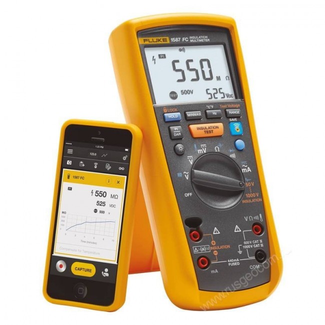 Комплект мультиметра Fluke 1587/I400 FC Комплект мультиметра Fluke 1587/I400 FC