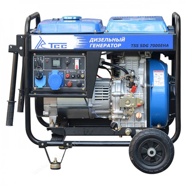 Дизельный генератор TSS SDG 7000EHA с АВР-С Дизельный генератор TSS SDG 7000EHA с АВР-С