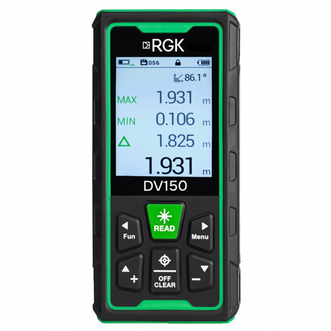 Лазерный дальномер с видоискателем RGK DV150 Лазерный дальномер с видоискателем RGK DV150