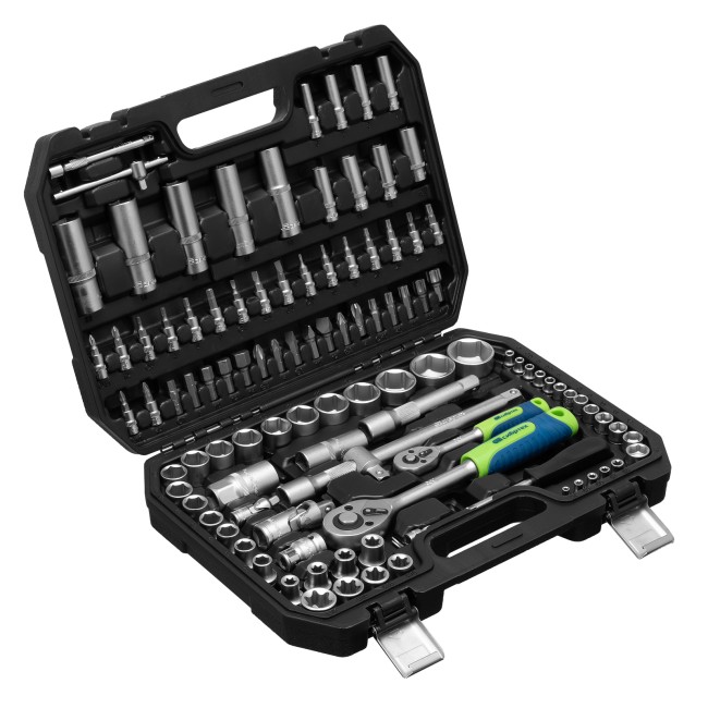 Набор инструментов 1/2", 1/4" 108 предметов Сибртех