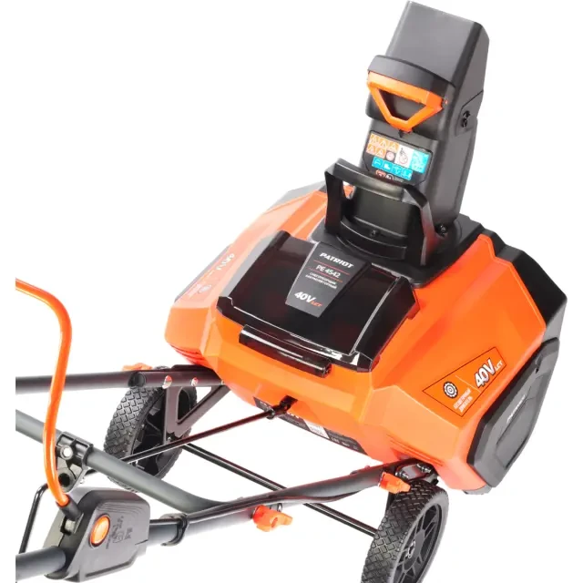 Снегоуборщик аккумуляторный Patriot PE 4542 LCT с 2хАКБ 4 Ач + ЗУ двойное Снегоуборщик аккумуляторный Patriot PE 4542 LCT с 2хАКБ 4 Ач + ЗУ двойное