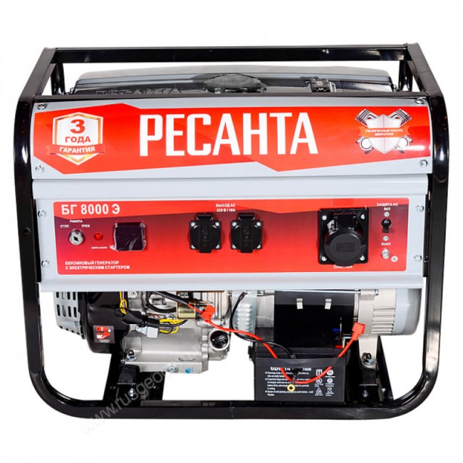 Бензиновый генератор Ресанта БГ 8000 Э