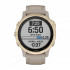 Часы Garmin Fenix 6S Pro Solar золотистый с песочным ремешком