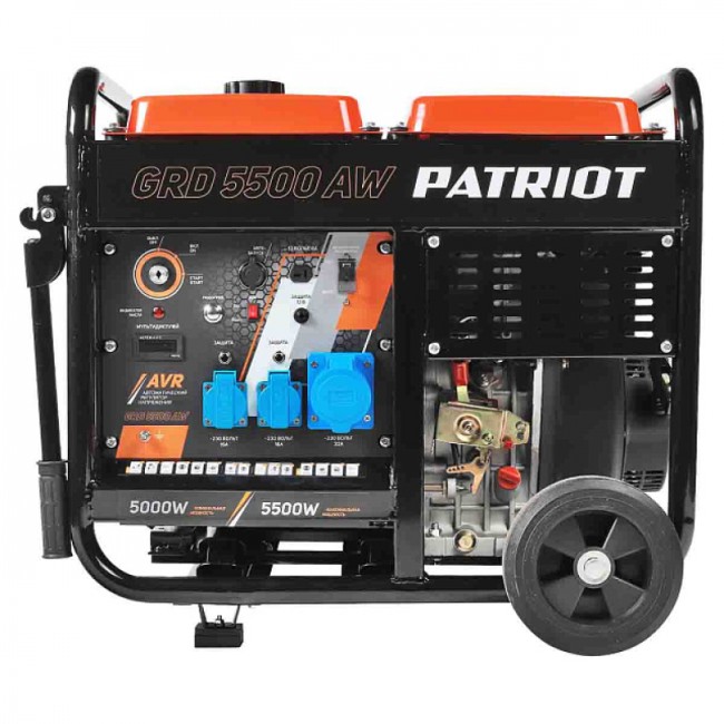 Дизельный генератор Patriot GRD 5500AW Дизельный генератор Patriot GRD 5500AW