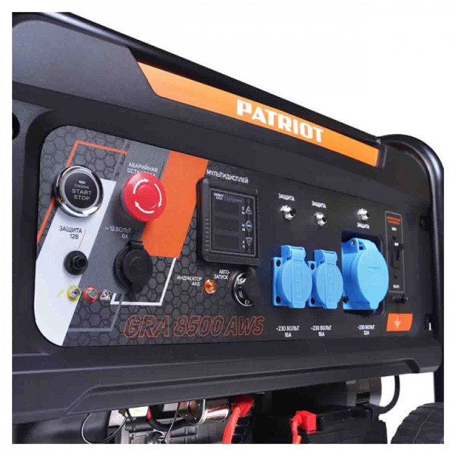 Бензиновый генератор Patriot GRA 8500 AWS Бензиновый генератор Patriot GRA 8500 AWS