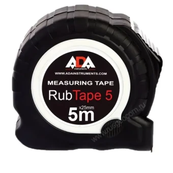 Рулетка ADA RubTape 5 с калибровкой Рулетка ADA RubTape 5 с калибровкой