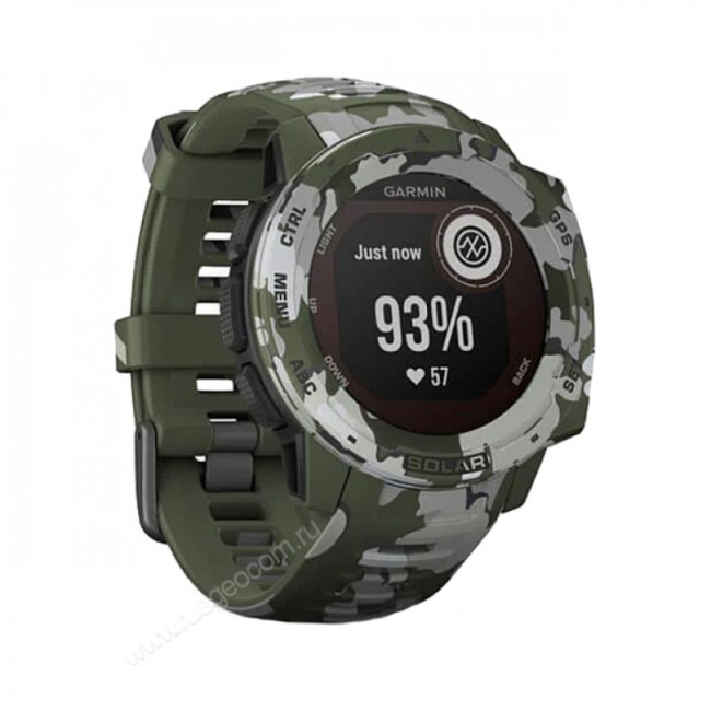 Часы Garmin Instinct Solar Camo Lichen