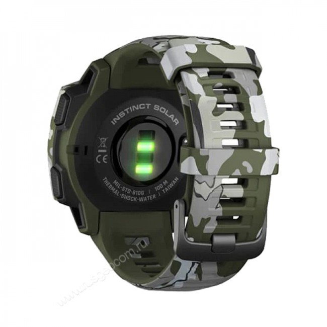 Часы Garmin Instinct Solar Camo Lichen