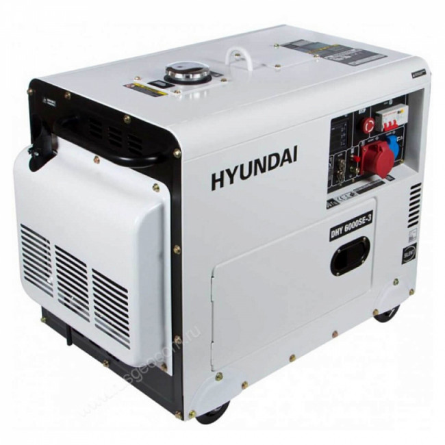Дизельный генератор Hyundai DHY 6000SE-3 Дизельный генератор Hyundai DHY 6000SE-3