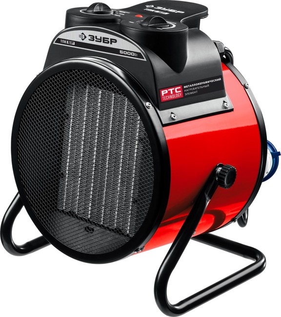Электрическая тепловая пушка ТПК-5Р ЗУБР 5 кВт