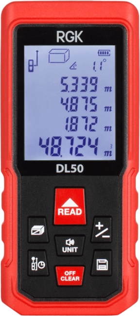 Лазерный дальномер RGK DL50
