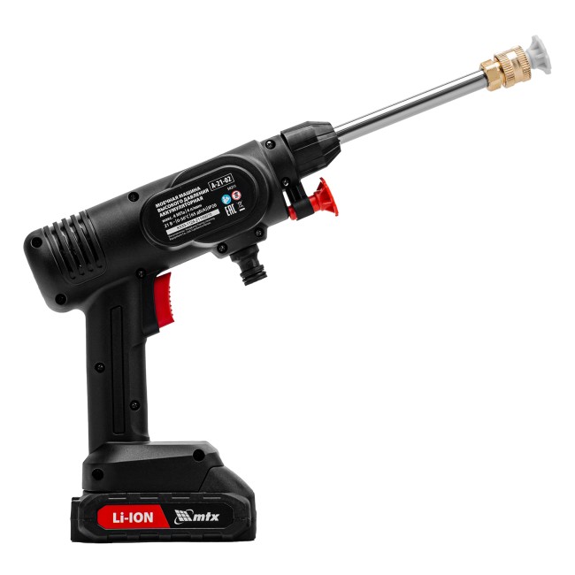 Моечная машина высокого давления аккумуляторная А-21-02 MTX Моечная машина высокого давления аккумуляторная А-21-02 MTX