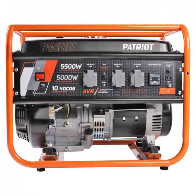 Бензиновый генератор Patriot GRS 6500 Бензиновый генератор Patriot GRS 6500