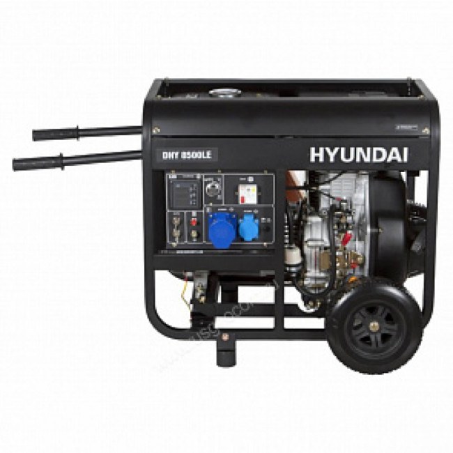 Дизельный генератор Hyundai DHY 8500LE Дизельный генератор Hyundai DHY 8500LE
