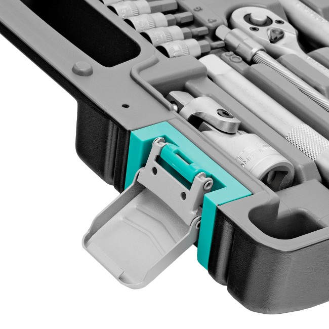 Набор инструментов 1/2", 1/4", CrV 82 предмета Stels