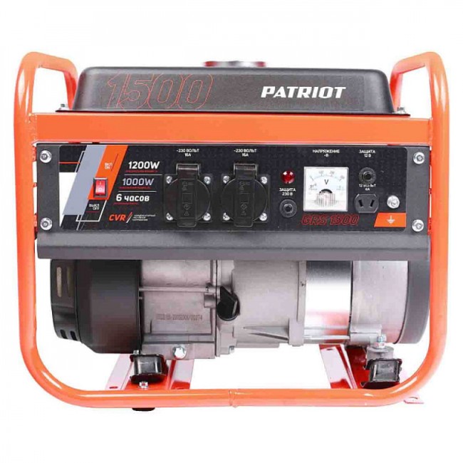 Бензиновый генератор Patriot GRS 1500 Бензиновый генератор Patriot GRS 1500