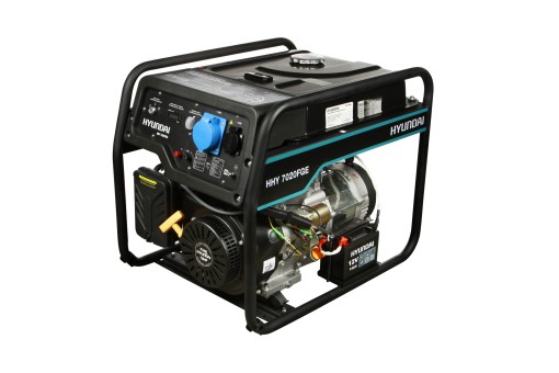 Газовый генератор Hyundai HHY 7020FGE (бензин/газ)