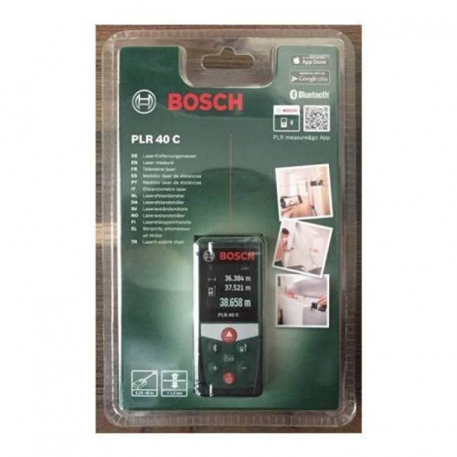 Лазерный дальномер BOSCH PLR 40 C (0.603.672.320) Лазерный дальномер BOSCH PLR 40 C (0.603.672.320)