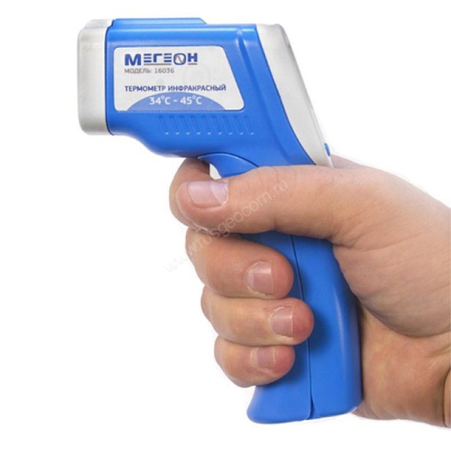 Инфракрасный термометр МЕГЕОН 16036 Инфракрасный термометр МЕГЕОН 16036