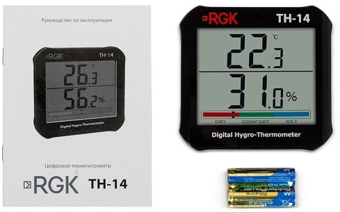Термогигрометр RGK TH-14