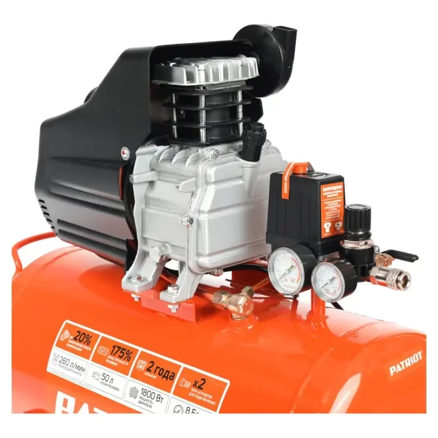 Компрессор поршневой масляный Patriot EURO 50-260K